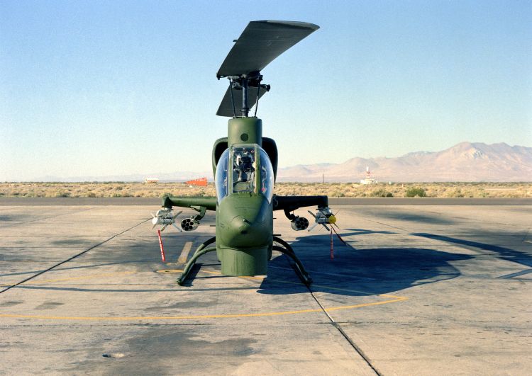 Image: U. S. Marines AH-1 Sea Cobra Helicopter