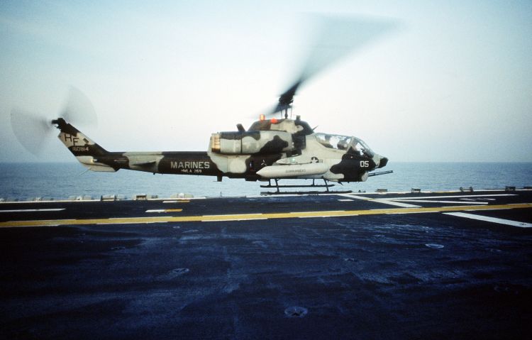Image: U.S. Marines AH-1W Sea Cobra Helicopter