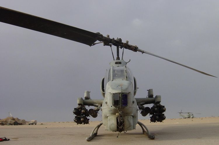 Image: U.S. Marines AH-1W Cobra Helicopter
