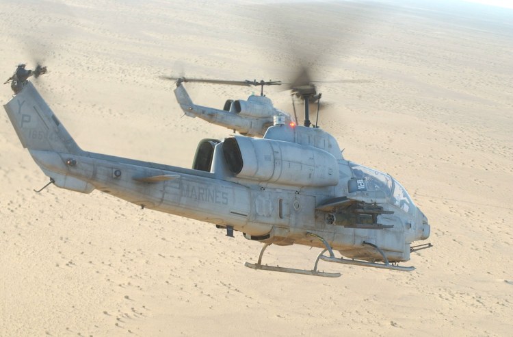 Image: U.S.M.C. AH-1W Super Cobra Helicopter