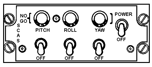 Drawing: SCAS Control Panel