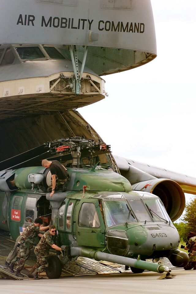 U.S. Air Force HH-60 Pave Hawk helicopter
