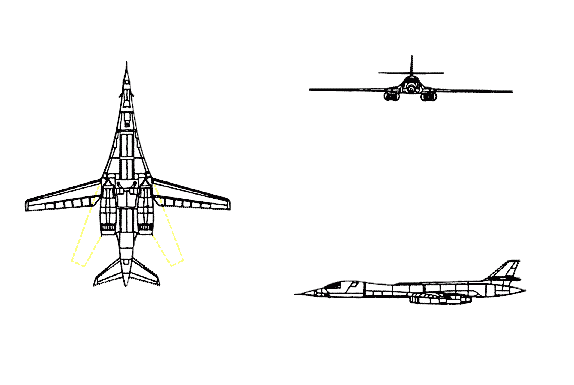 Drawing: B-1B Lancer